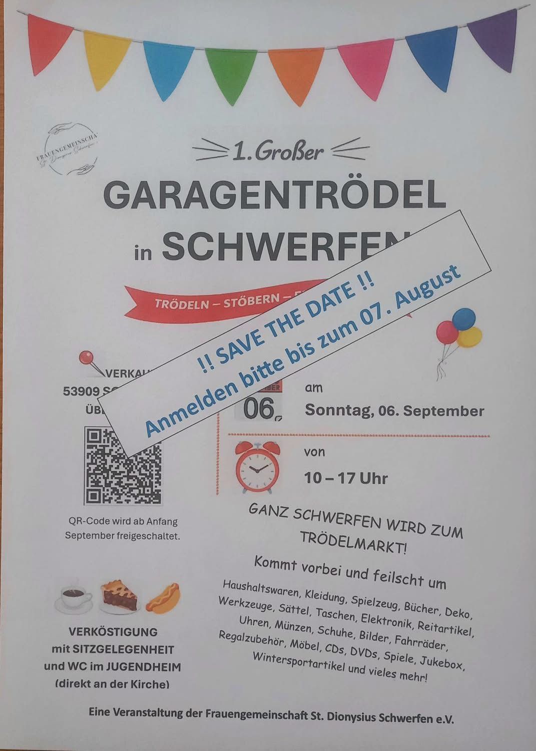 Dorf- und Garagentrödel 2026